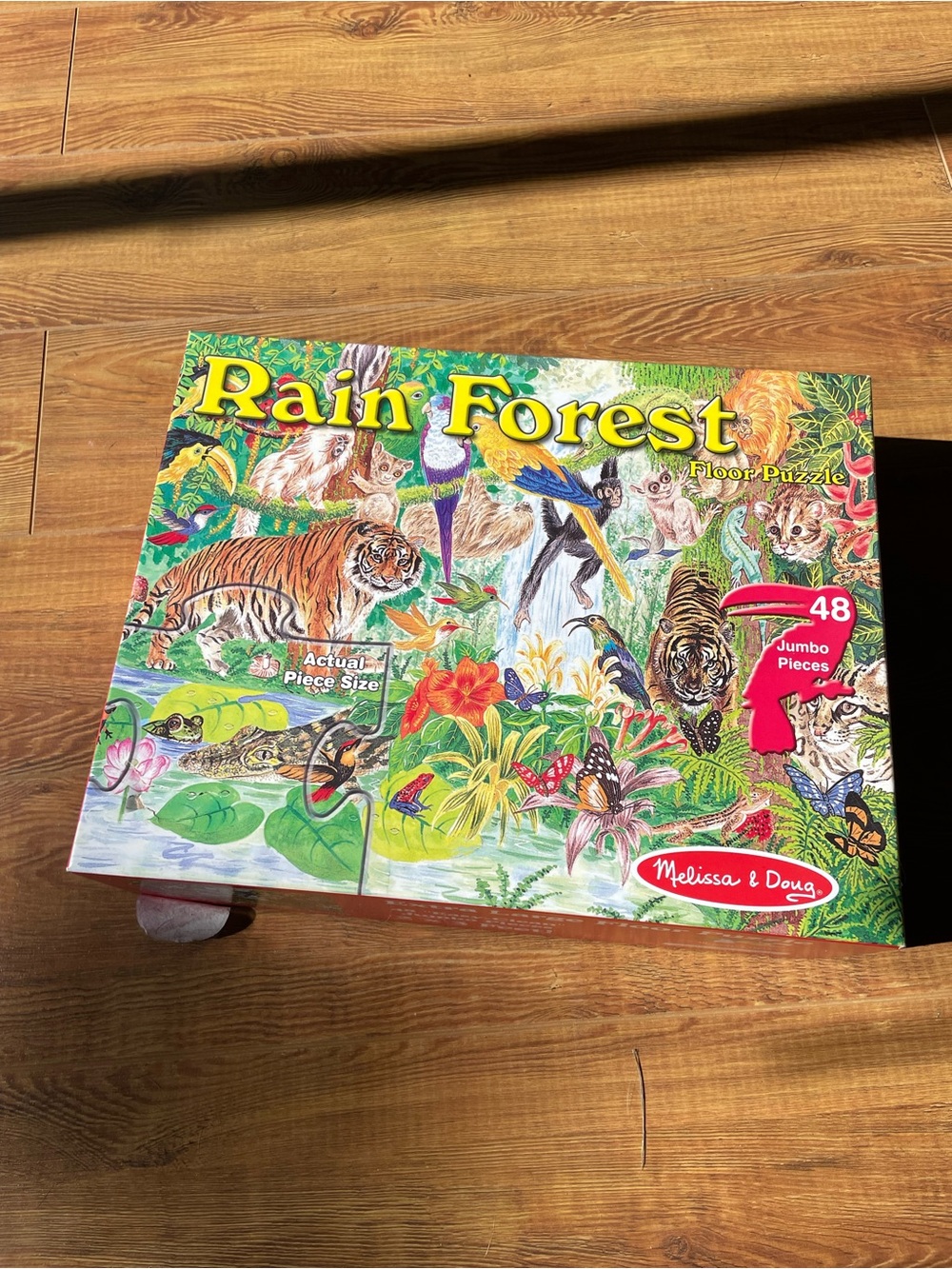 Melissa & Doug Red Box Jungle Puzzle
